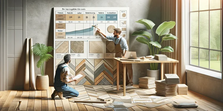 Breaking Down the Costs of Herringbone Tile Flooring