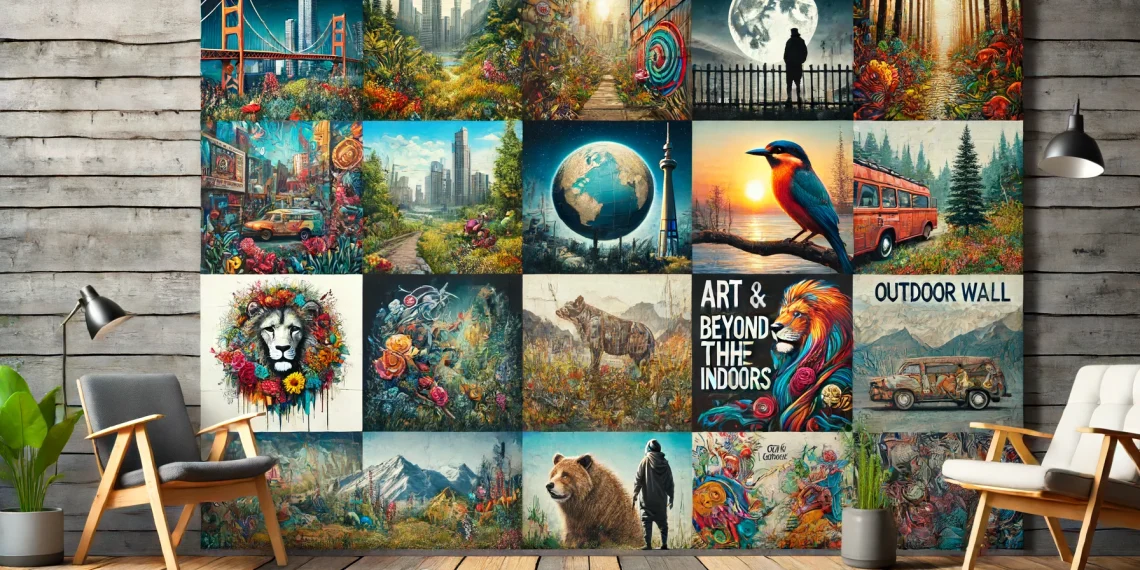 Outdoor Wall Mural Inspirations Art Beyond the Indoors