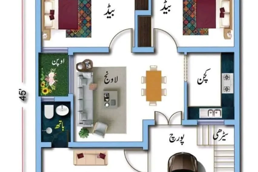 Comprehensive Guide to a 30x45 Feet House Plan