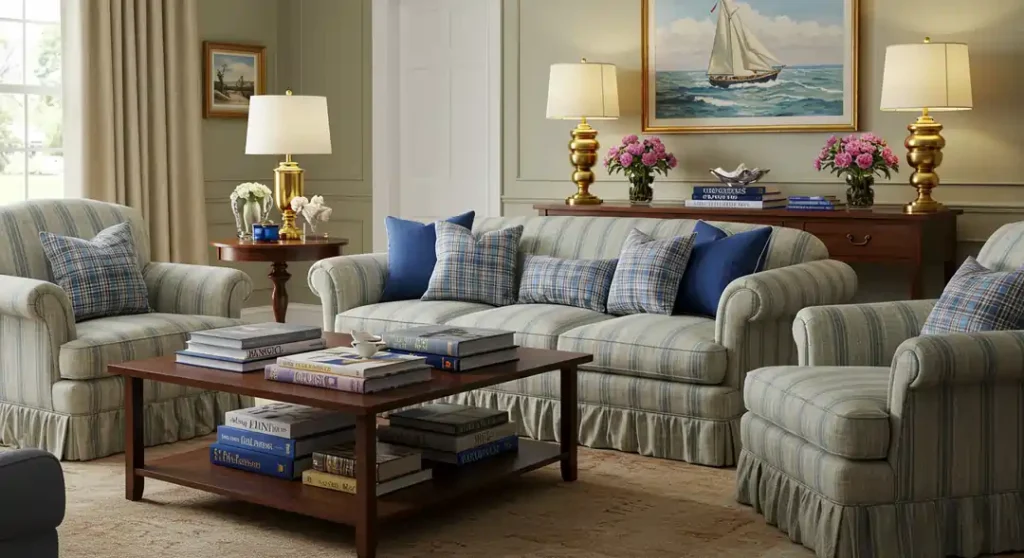Preppy Living Room