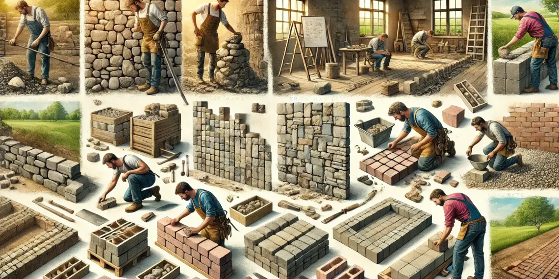 The Art of Masonry Diverse Techniques and Styles