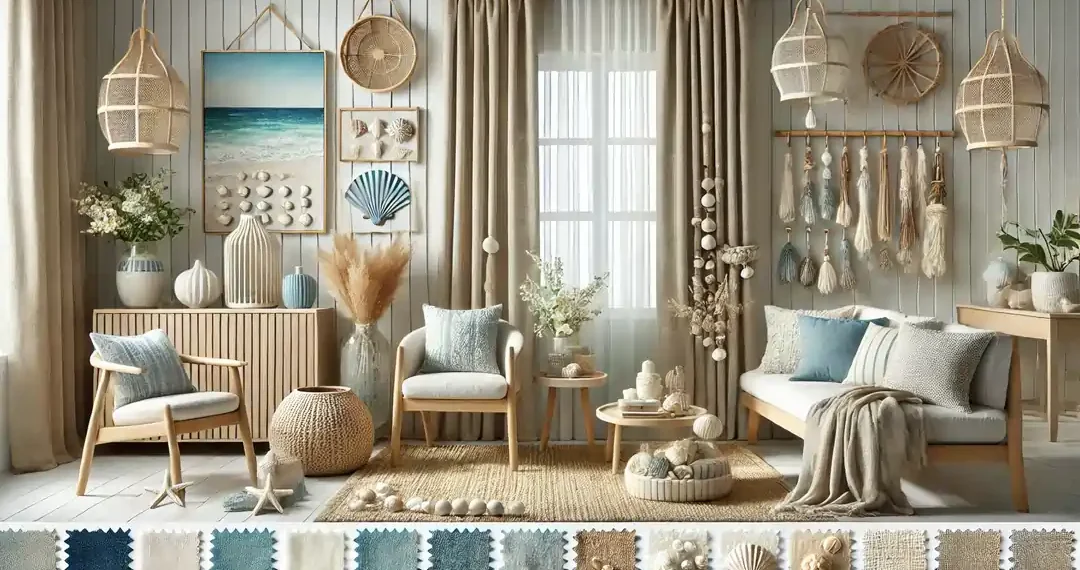 Bringing the Beach Home Curtain and Accessory Selections for Coastal Designs