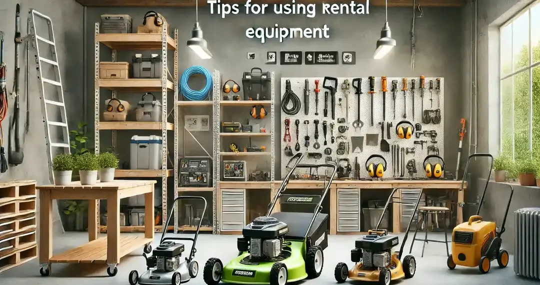 Tips for Using Rental Equipment