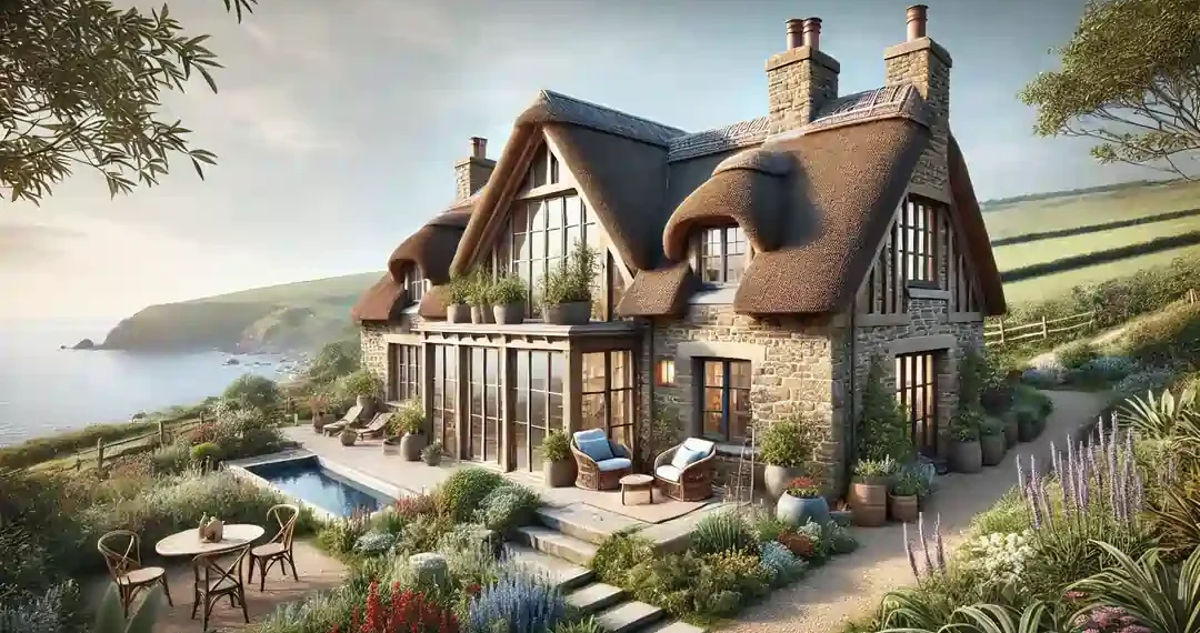 Coastal Cornwall Cottage House Plans