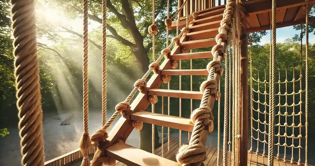 Mentor Ladder Rope Stairs