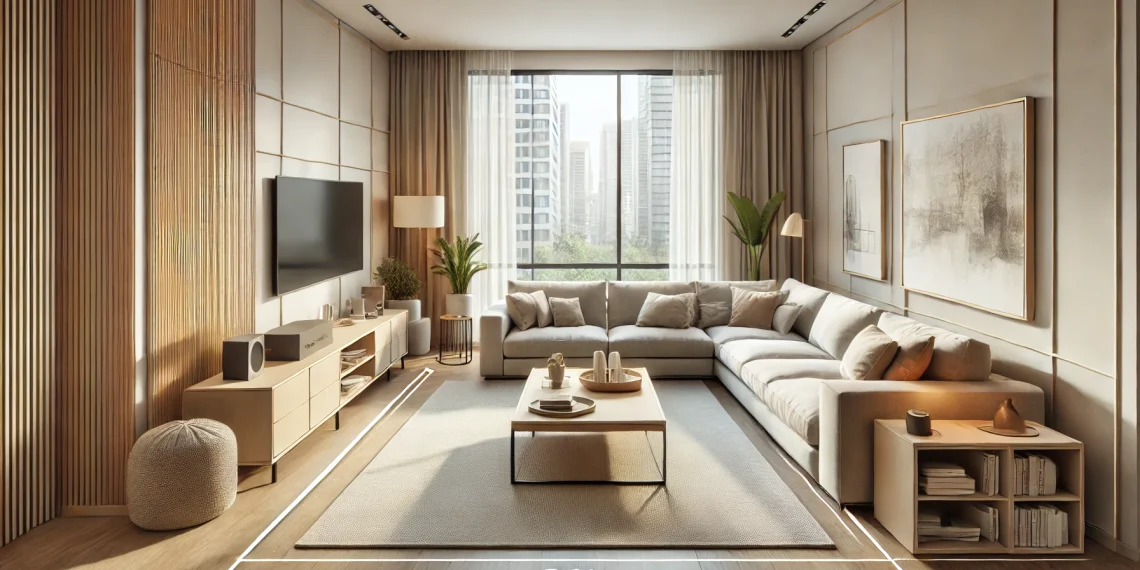 Normal Living Room Size